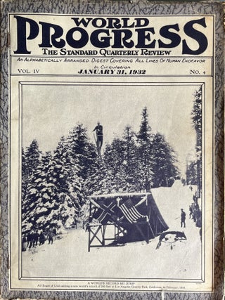 Item #905202433 World Progress: The Standard Quarterly Review, Vol. V, No. 1, April 30, 1932....