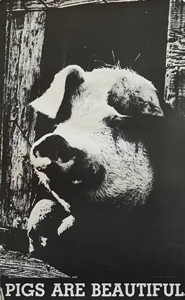 Item #907233 "Pigs are Beautiful" Poster