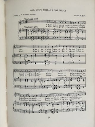The Book of American Negro Spirituals