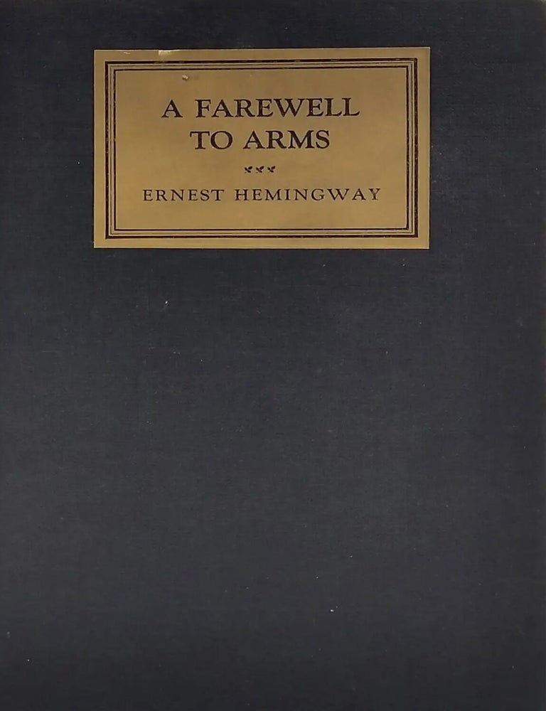 Item #916202403 A Farewell to Arms. Ernest Hemingway.