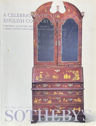 Item #923234 Sotheby's A Celebration of the English Country House: Paintings, Sculpture, English...