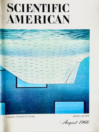 Item #928202448 Scientific American, Volume 214, Issue 8; August 1966: Sailiung Yacht in Tank....